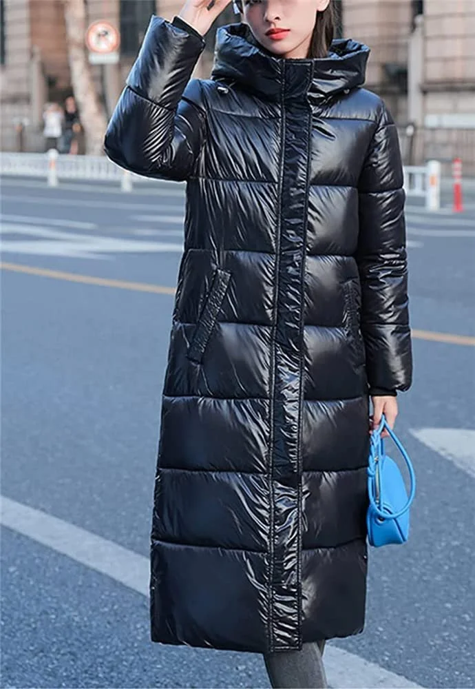 Пуховик Denxahao Жіночий з капюшоном, фото №4