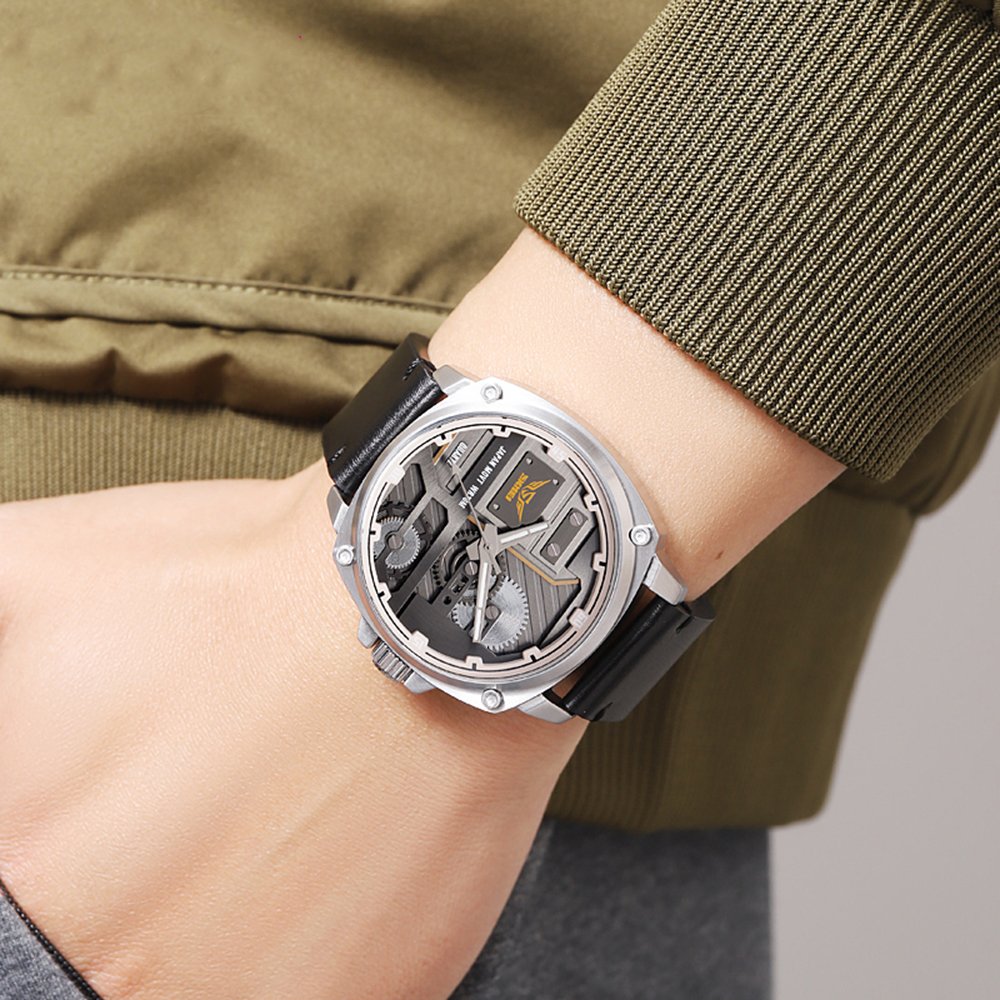 Годинник Skmei 2289SIBK Silver-Black, фото №3