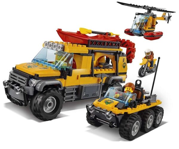 Конструктор LEGO City Джунгли: Зона исследований (60161), фото №5