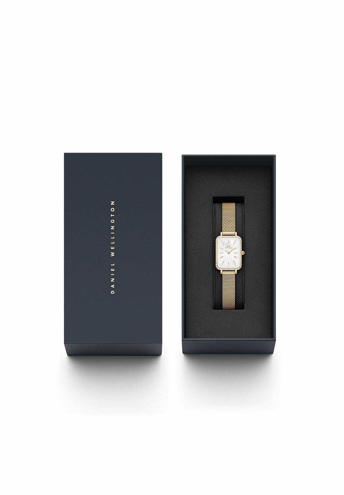 Годинник Daniel Wellington Quadro Lumine Bezel Evergold MOP, фото №3