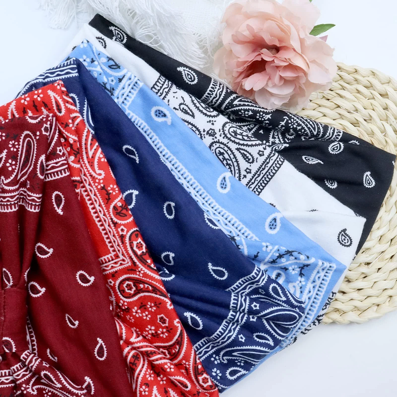 Пов'язка Kavya Широка Еластична М'яка Богемна, фото №8 Пов'язка Kavya Широка Еластична М'яка Богемна, фото №8