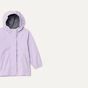 Водонепроницаемая дождевая куртка для девочек Amazon Essentials synthetic.ua - Фото 1