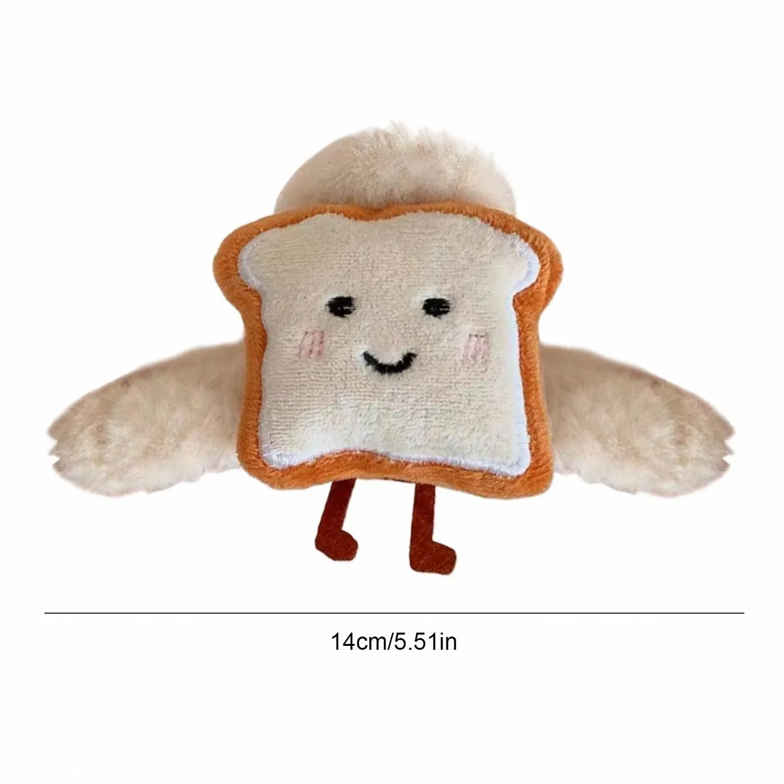 Заколка для волос Пушистый коготь, Милая заколка для волос, Заколка для волос в виде тоста, Большая нескользящая заколка для волос, Модные аксессуары для укладки вьющихся, прямых волос, фото №5 Заколка для волос Пушистый коготь, Милая заколка для волос, Заколка для волос в виде тоста, Большая нескользящая заколка для волос, Модные аксессуары для укладки вьющихся, прямых волос, фото №5