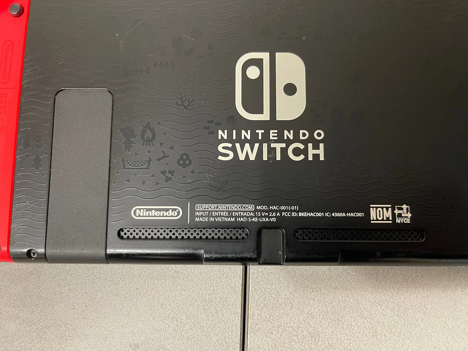 Портативна ігрова приставка  Nintendo Switch HAC-001-01 Neon Blue-Red, фото №5