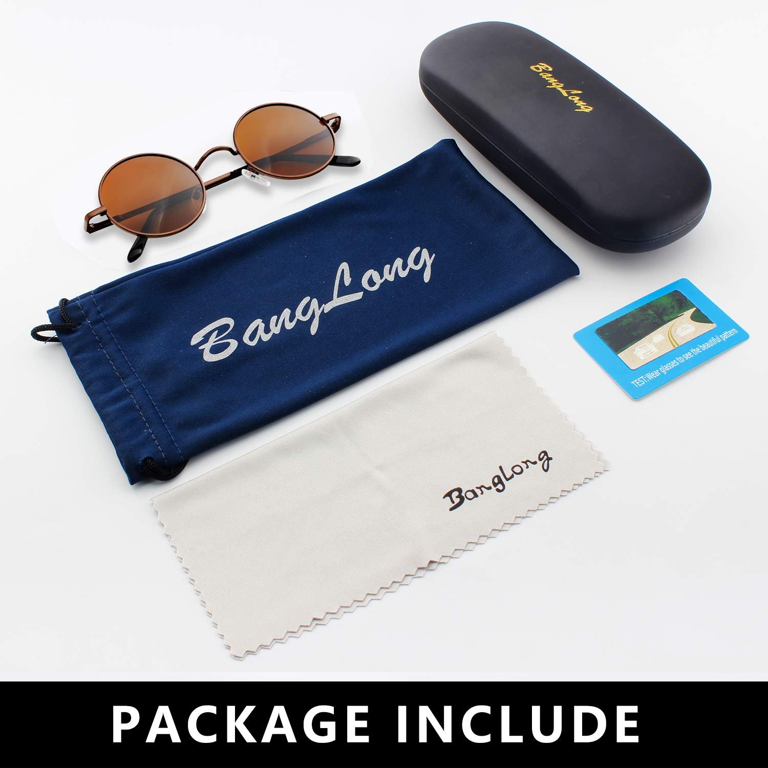 Круглые очки BangLong для мужчин и женщин, круглые поляризованные, фото №7