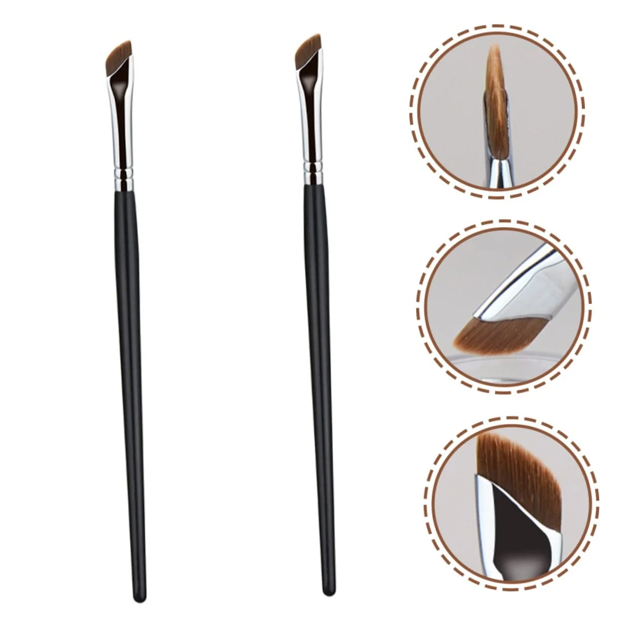 Пенсели для бровей Lurrose, плоская, угловая, фото №2 Пенсели для бровей Lurrose, плоская, угловая, фото №2