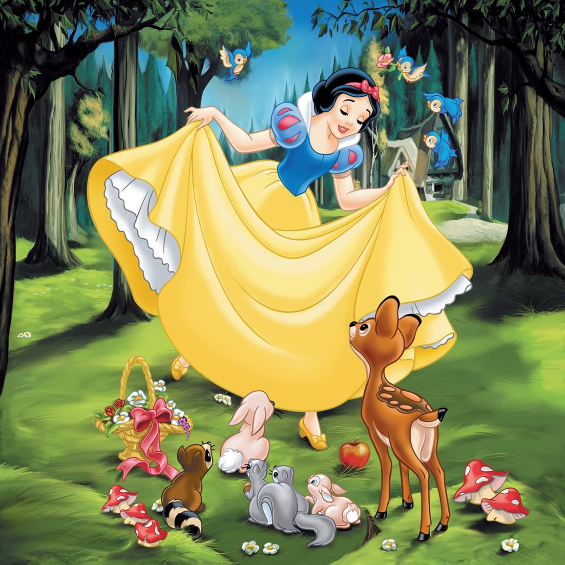 Пазл Ravensburger Snow White Cinderella Ariel 09339 3 x 49 деталей, фото №3