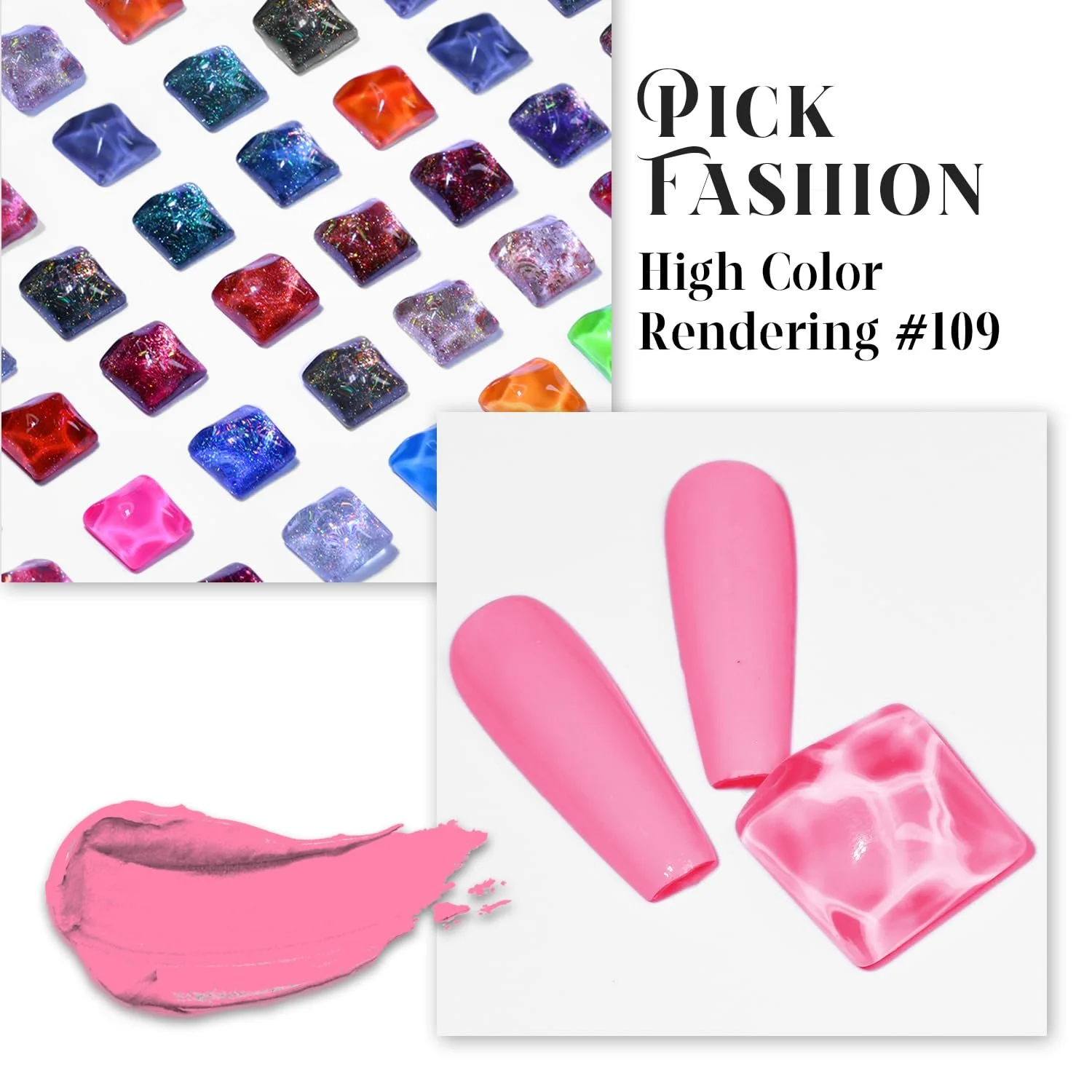 Гель-лак Lavender Violets 15 мл A0109 Фіолетовий, фото №2