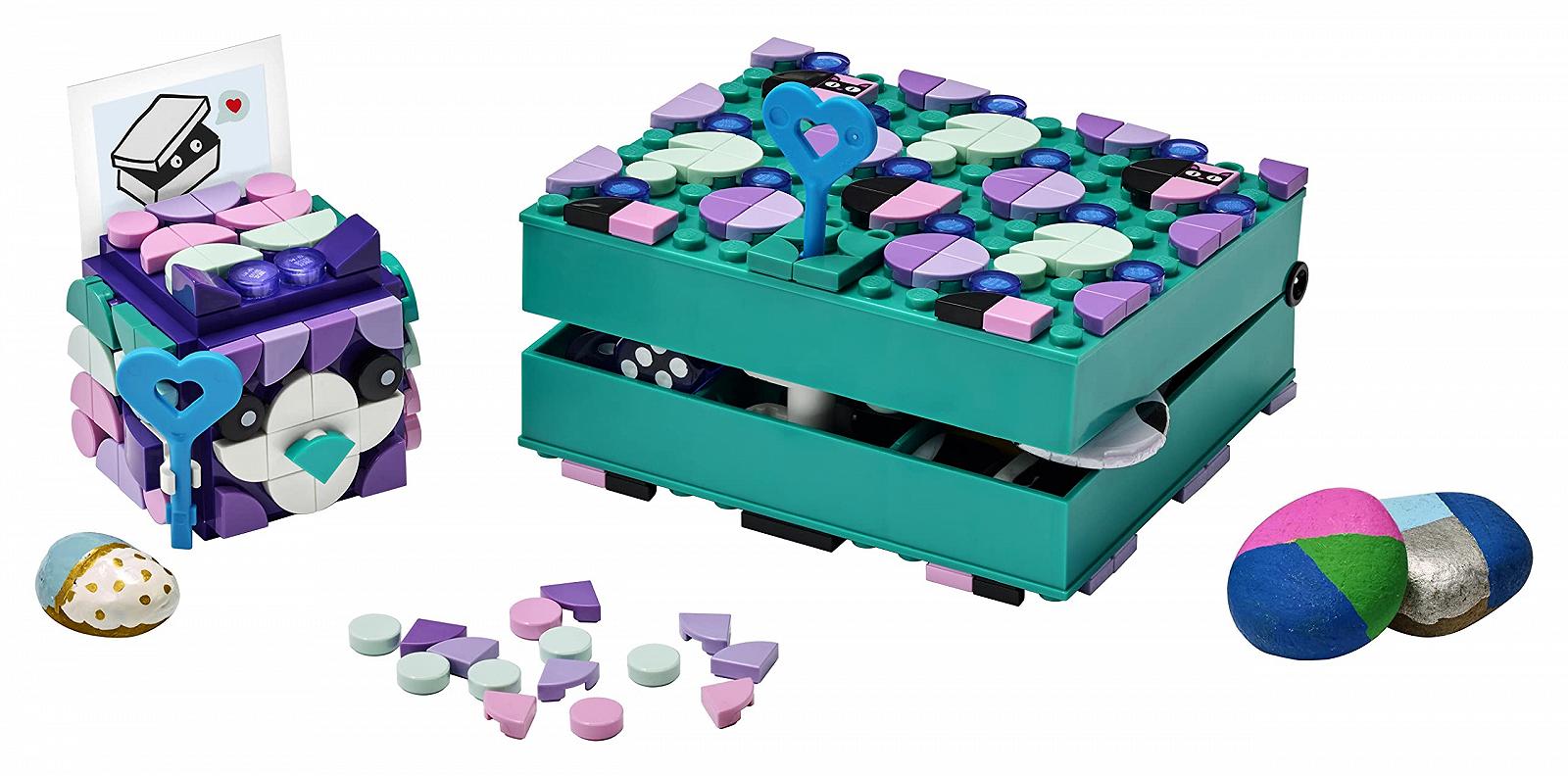 Набор LEGO Dots 41925 секретная шкатулка с держателем для ключей для комнаты, фото №3