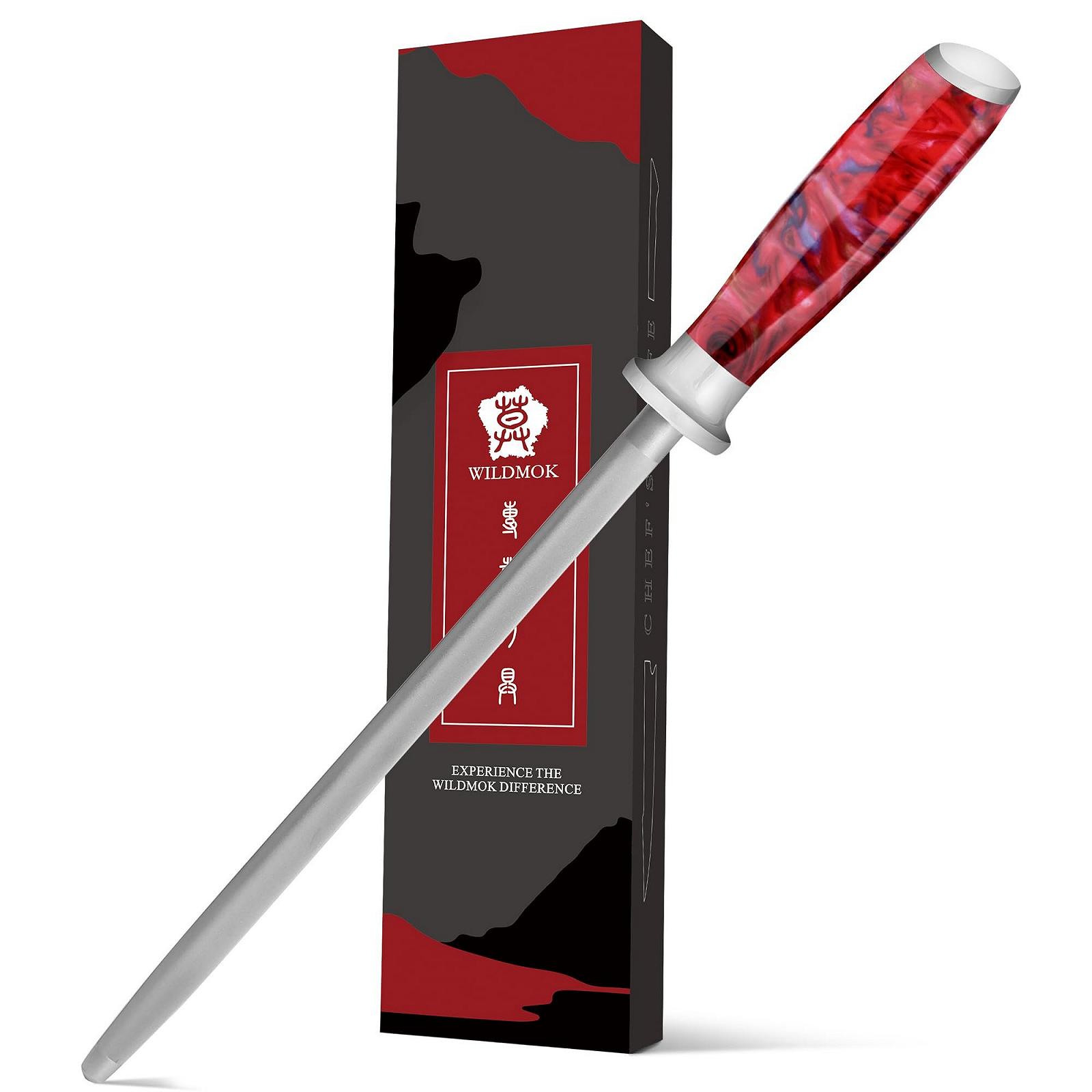 Мусат WILDMOK Professional 23 см німецька високовуглецева нержавіюча сталь хром, фото №1