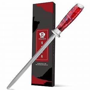 Купити Мусат WILDMOK Professional 23 см німецька високовуглецева нержавіюча сталь хром - Фото 1 Мусат WILDMOK Professional 23 см німецька високовуглецева нержавіюча сталь хром - Фото 1