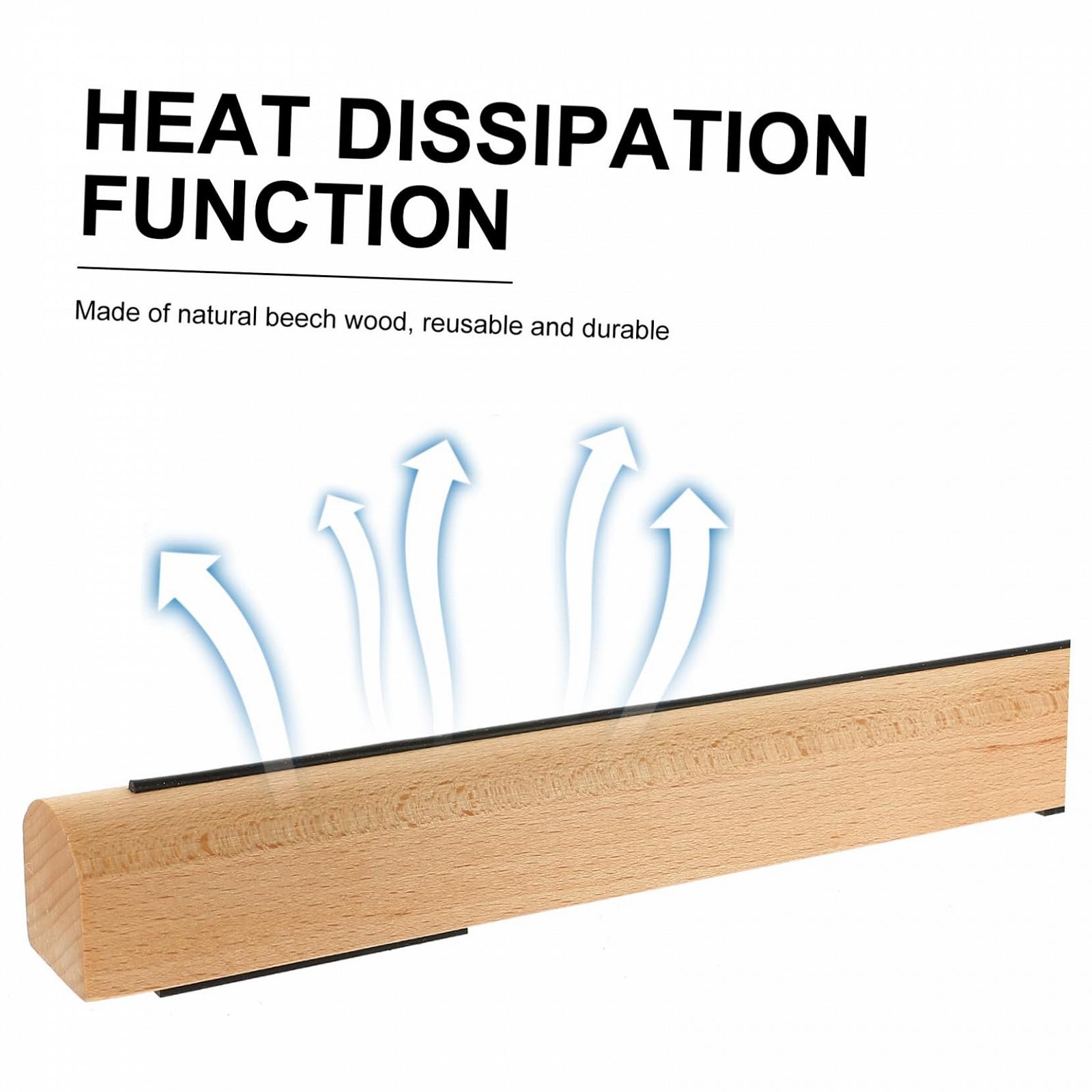 Підставка для ноутбука дерев'яна Happyyami регульована, натуральне дерево, елегантний дизайн, компактна для офісу та дому, фото №2