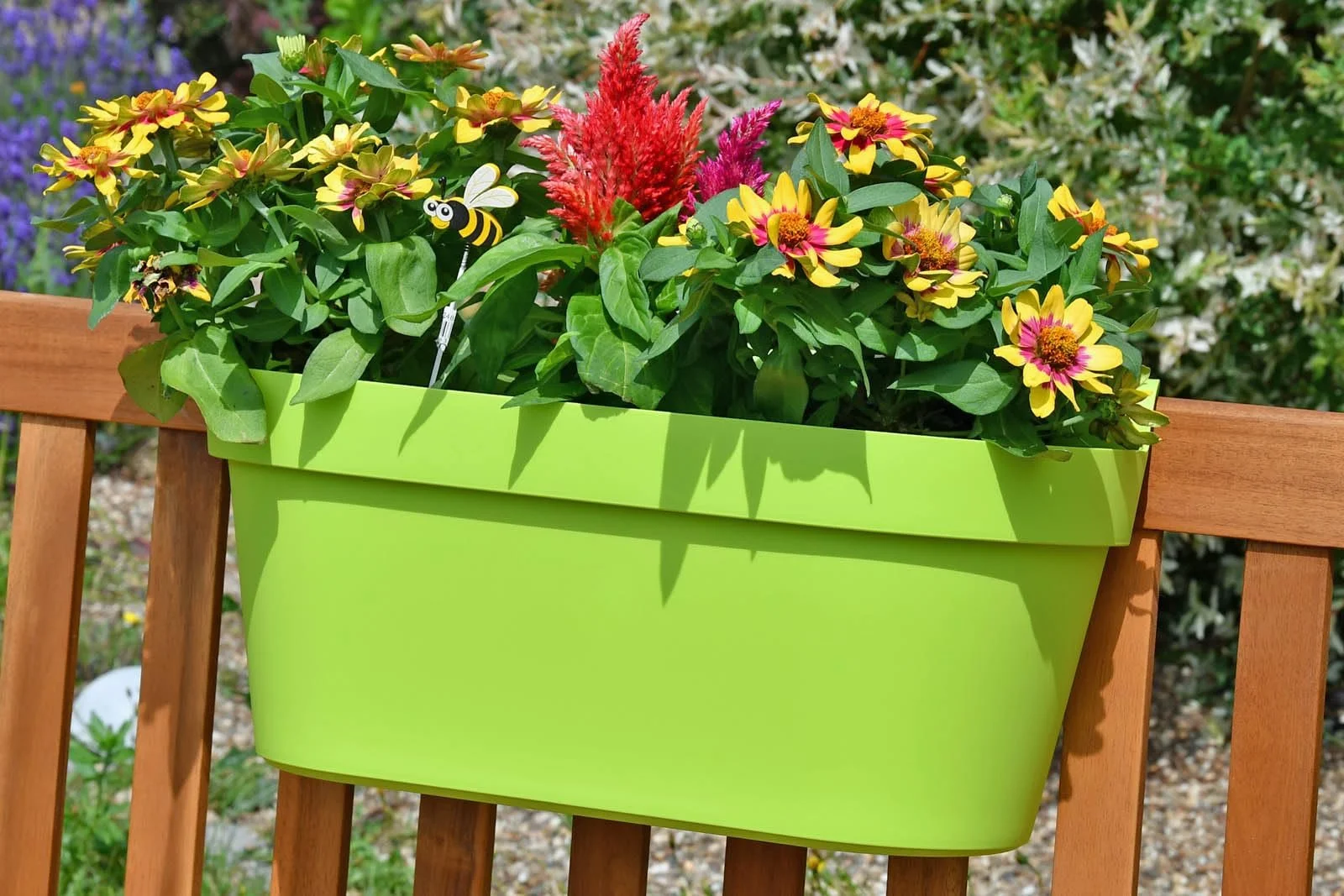 Підвісний горщик Euro3plast Up 298886G 25 см для перил Зелений, фото №8 Підвісний горщик Euro3plast Up 298886G 25 см для перил Зелений, фото №8