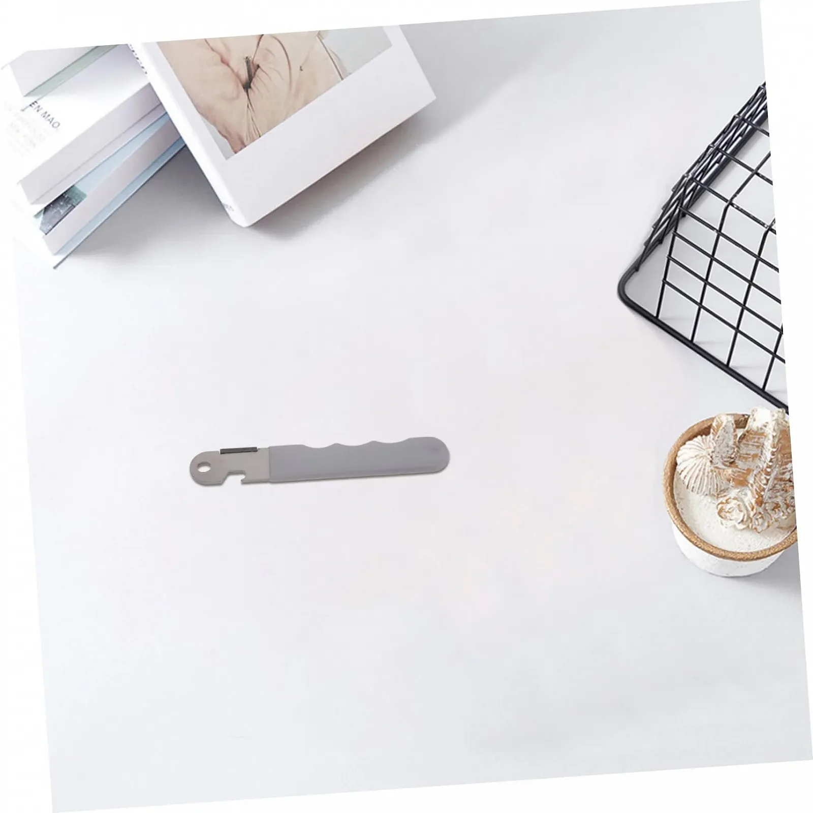 Стержень для заточки ножей и ножниц нержавеющая сталь серый, фото №5