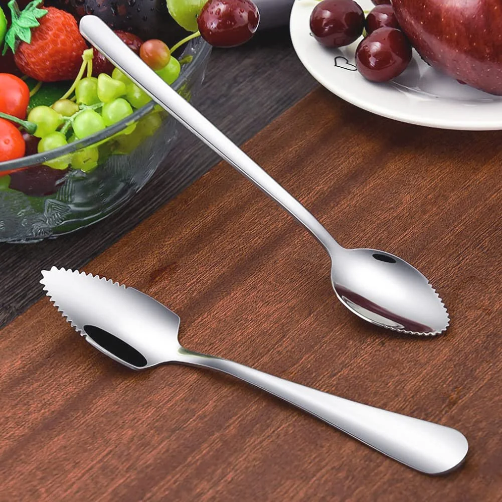 Ложка для грейпфрута з нержавіючої сталі, фото №4