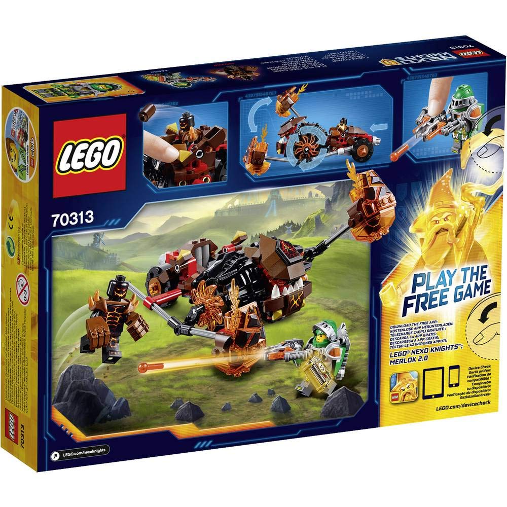 Конструктор LEGO Nexo Knights 70313 Moltor’s Lava Smasher Mixed, фото №2 Конструктор LEGO Nexo Knights 70313 Moltor’s Lava Smasher Mixed, фото №2