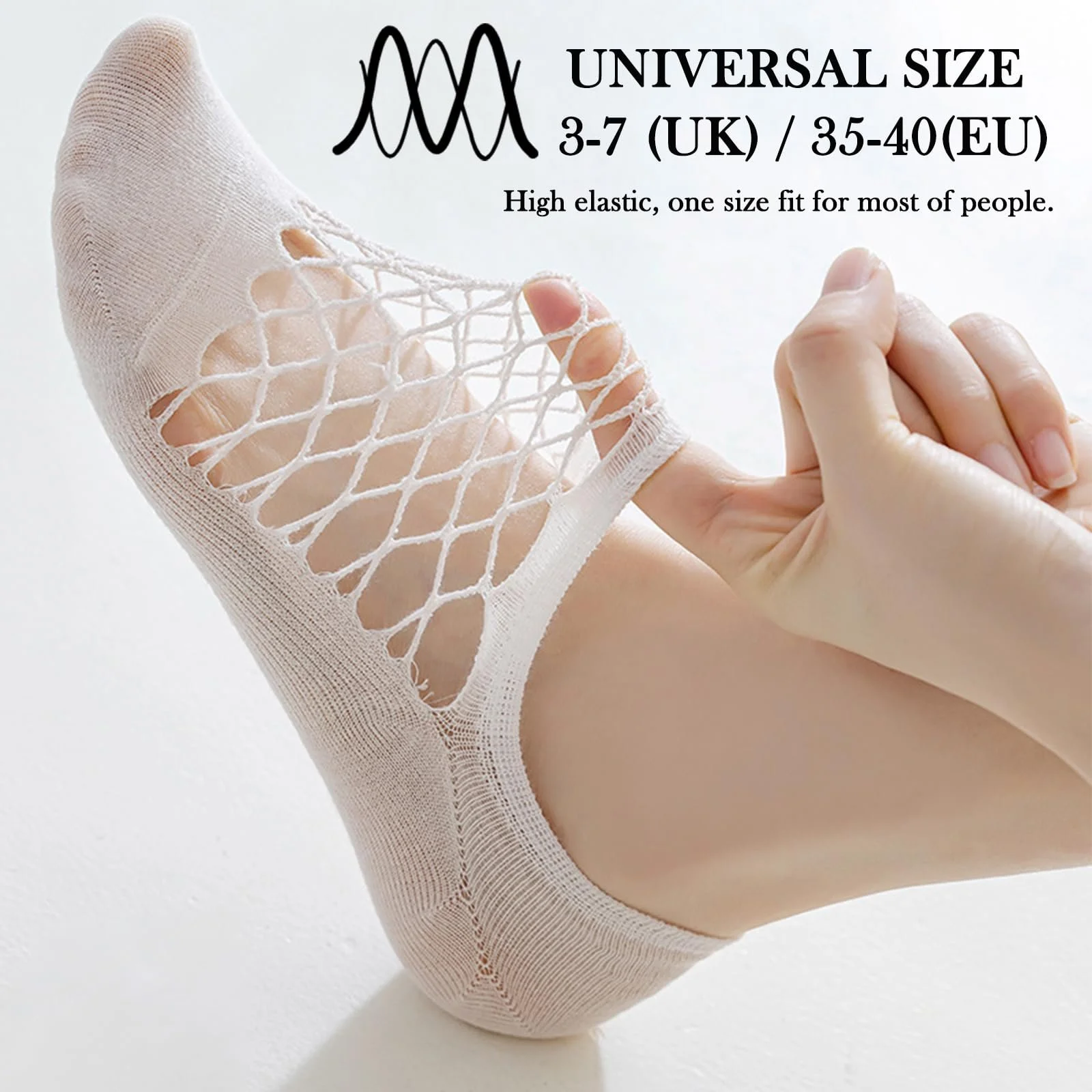 6 пар женских ультра дышащих подследников Невидимые носки, летние модные большие сетчатые низкие носки-следки Повседневные носки-лодочки с нескользящим силиконом, носки до щиколотки для лоферов и кроссовок, фото №3 6 пар женских ультра дышащих подследников Невидимые носки, летние модные большие сетчатые низкие носки-следки Повседневные носки-лодочки с нескользящим силиконом, носки до щиколотки для лоферов и кроссовок, фото №3