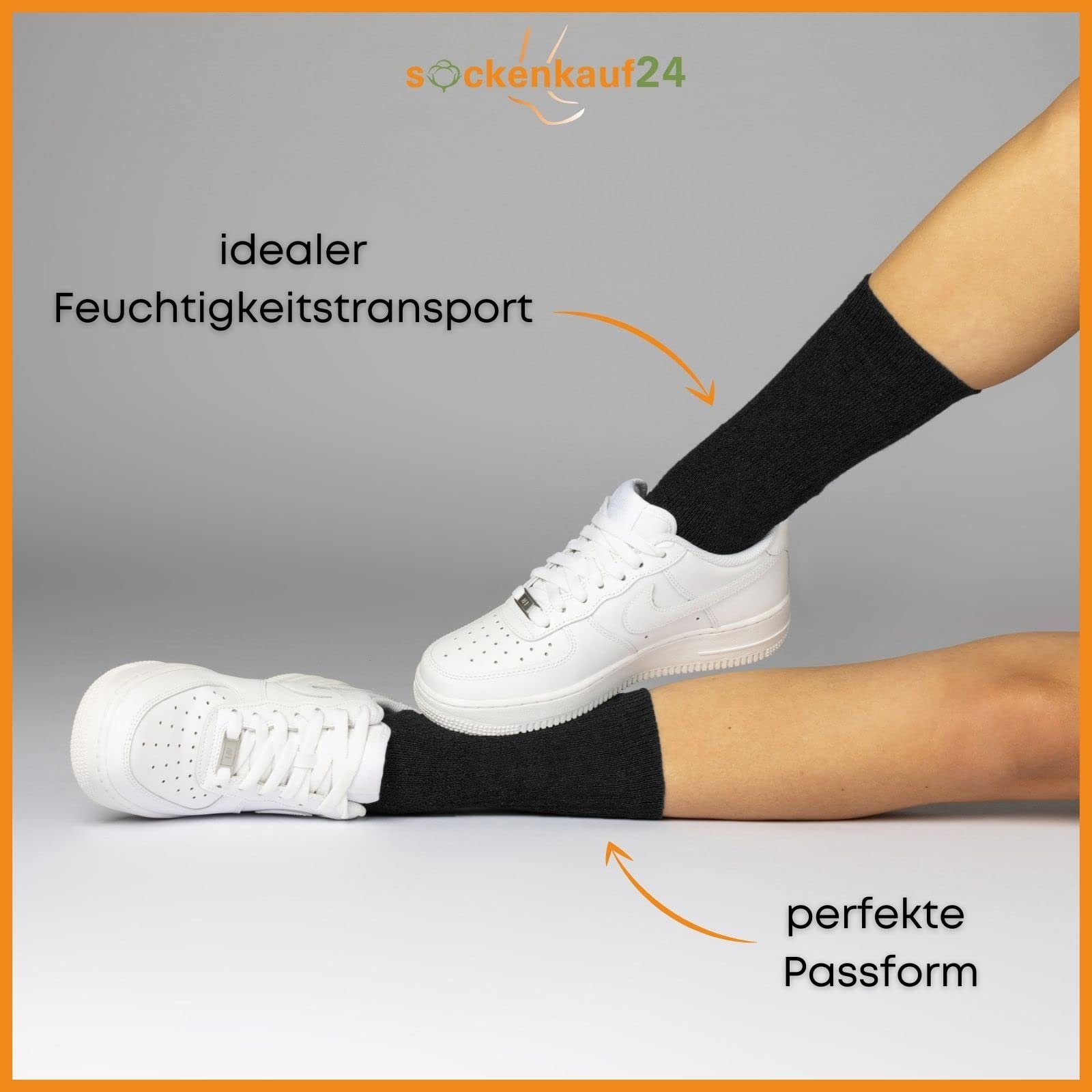 Шкарпетки Спортивні Чоловічі та Жіночі Бавовняні, фото №6