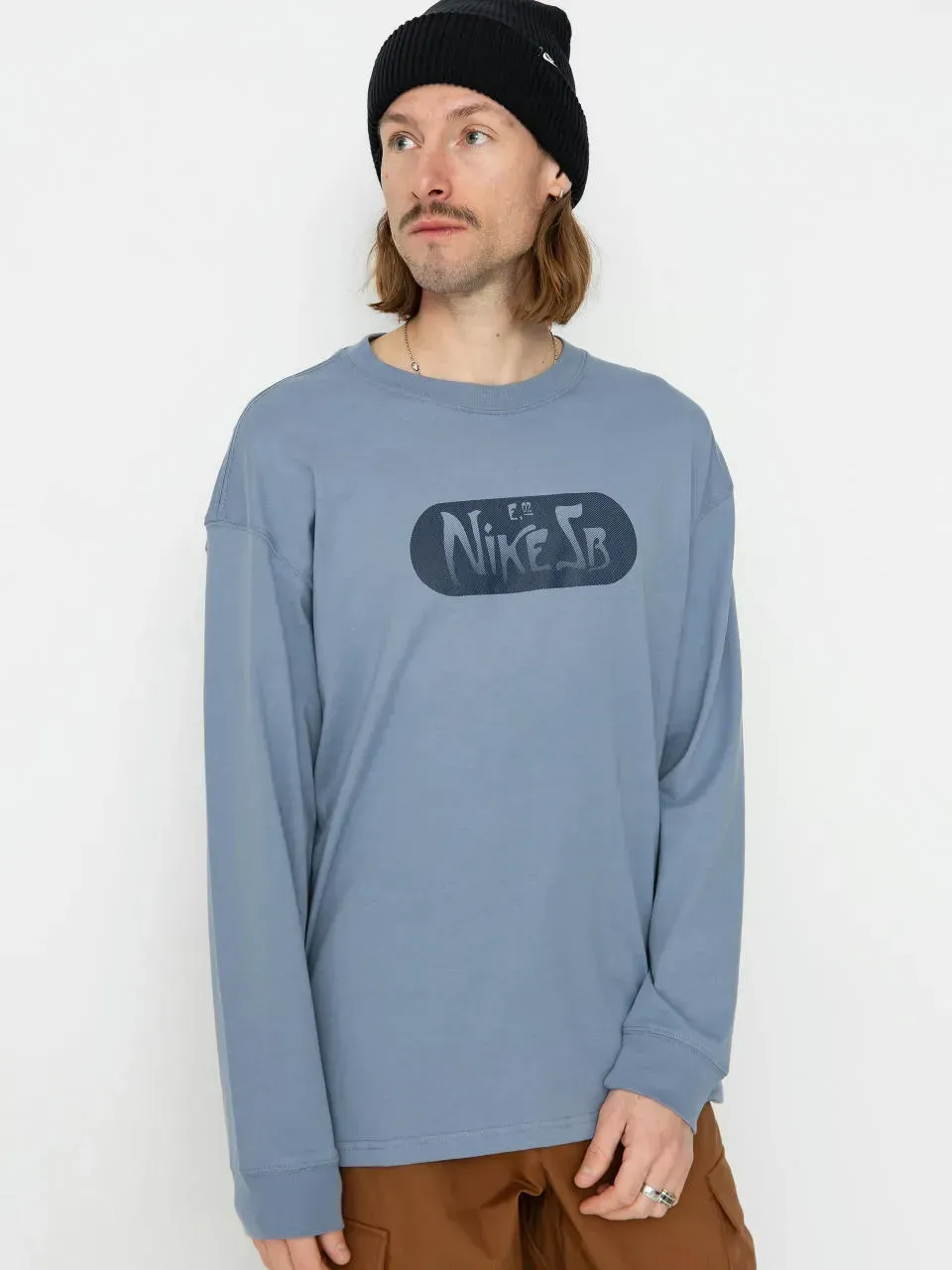 Кофта чоловічі Nike B Tee Ls M90 Brnd Rd (FQ3715-493) XL, фото №1
