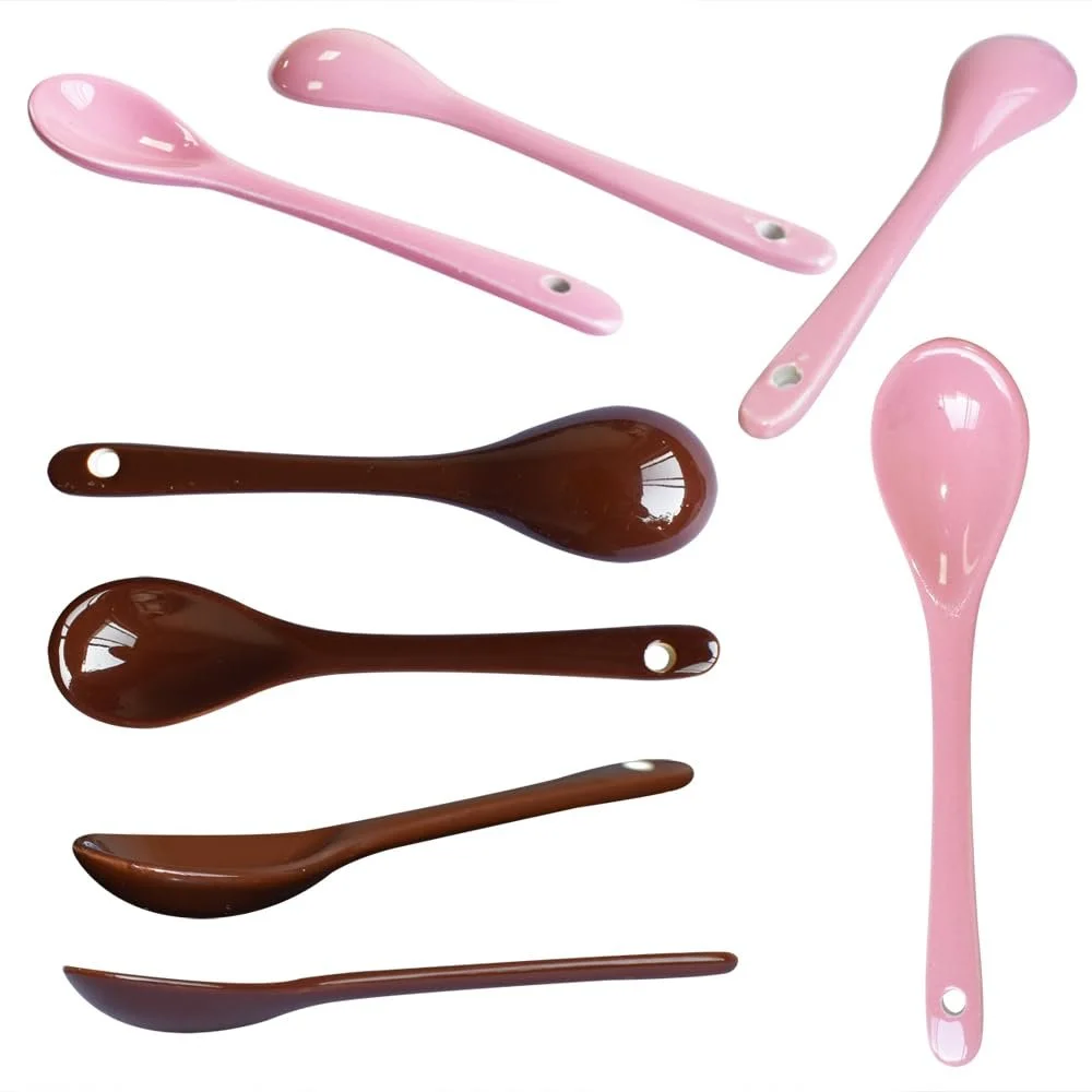 Ложка Фарфорова 5" Набір 2 по 10 штук, фото №6