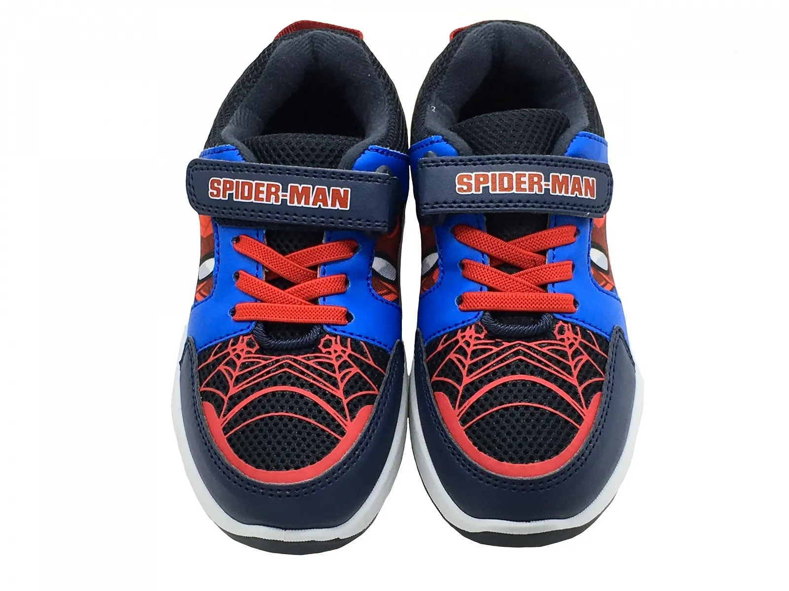 Кроссовки Marvel Spiderman для мальчиков Сине-красные с мигающими огнями Размер 7-12, фото №2