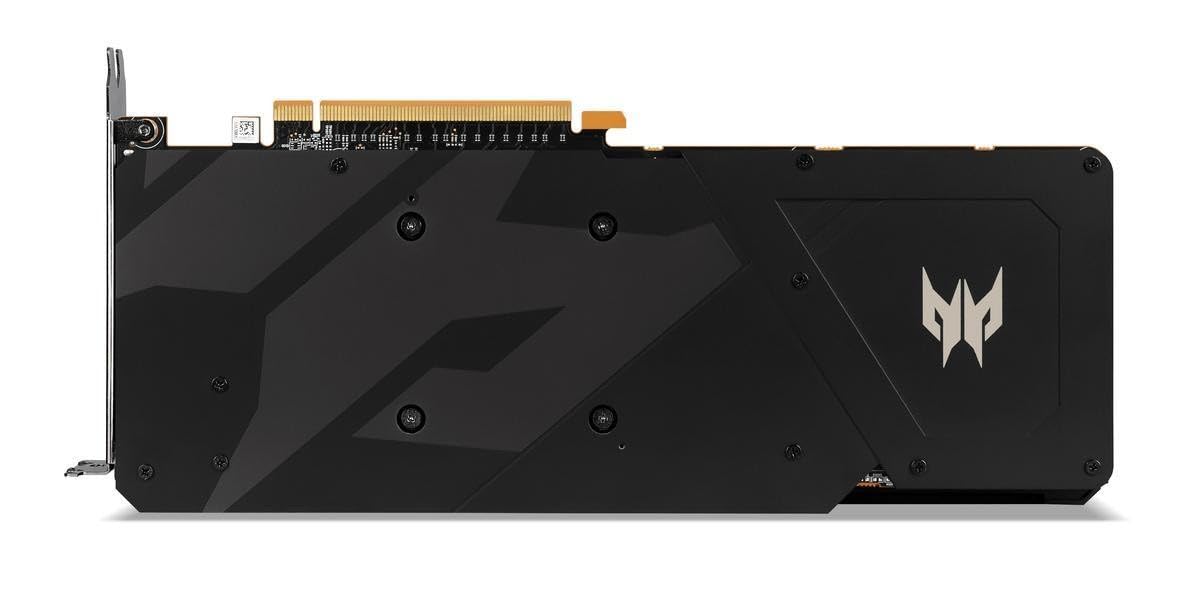 Видеокарта Acer Predator Bifrost AMD Radeon RX 7800XT OC 16GB VRAM GDDR6 HDMI 3X DP PCIe 4.0 Triple FrostBlade 3.0 Чёрный, фото №2