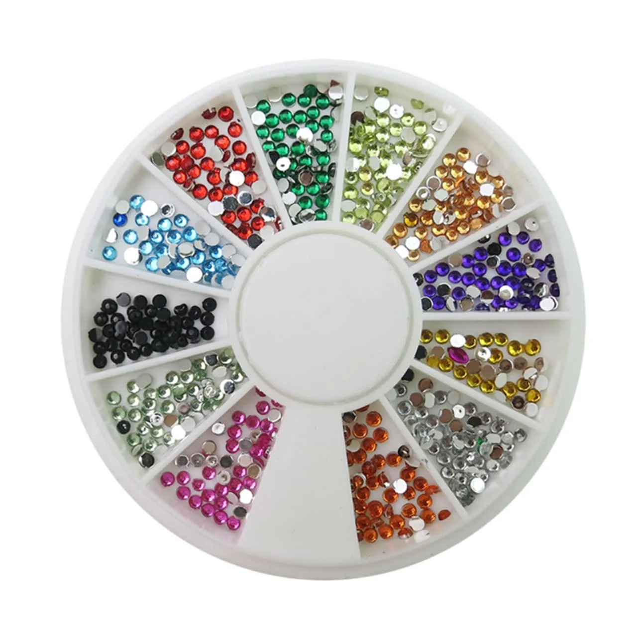 Набір для дизайну нігтів Healeved, різнокольорові діаманти, фото №7