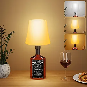 Настільна лампа для пляшок Suright LED бездротова акумуляторна RGB IP54 - Фото 1