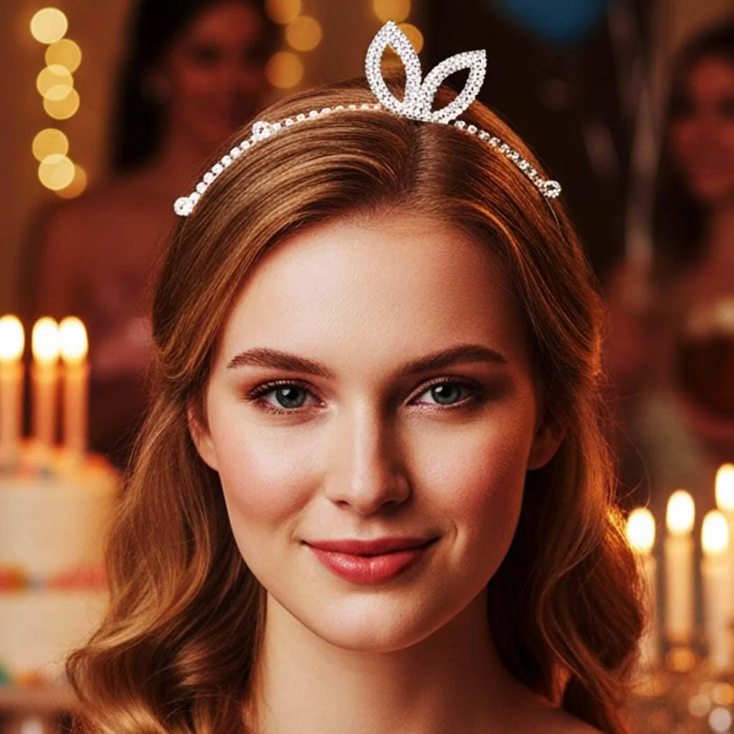 Обруч для волосся Reaky з кристалами, вушка кролика, фото №5 Обруч для волосся Reaky з кристалами, вушка кролика, фото №5