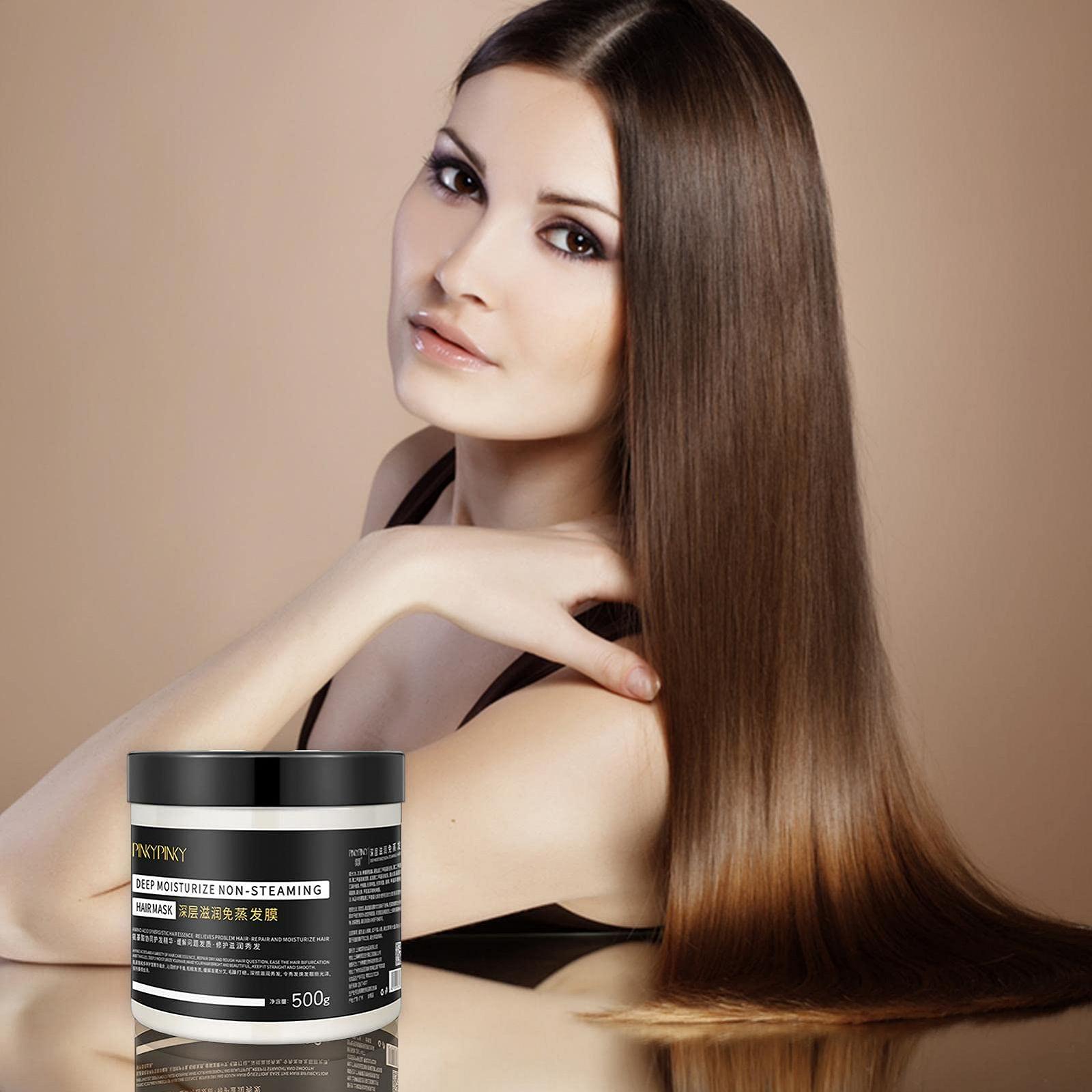 Маска для волосся IBUGER Deep Moisturising Conditioner Поживний засіб для догляду за сухим, пошкодженим волоссям, фото №2