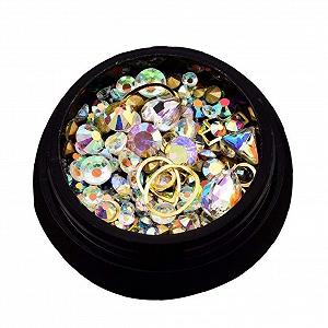 Стрази Набір, бісер Блискучі кристали - Фото 1