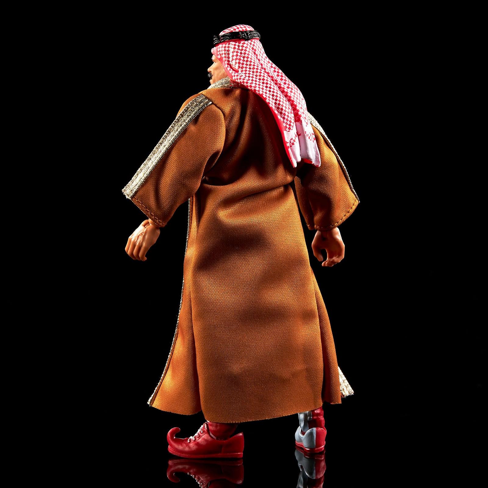 Іграшка Mattel WWE Iron Sheik Elite Collection Legend Зйомні руки та аксесуари Truefx Technology 25 суглобів для дітей 3+ HVF57, фото №5