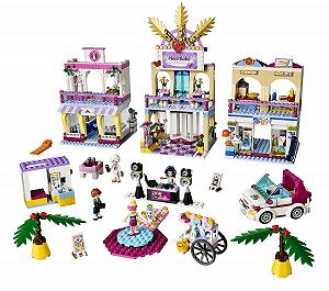 Игрушка LEGO Friends 41058 Heartlake Shopping Centre synthetic.ua - Фото 1