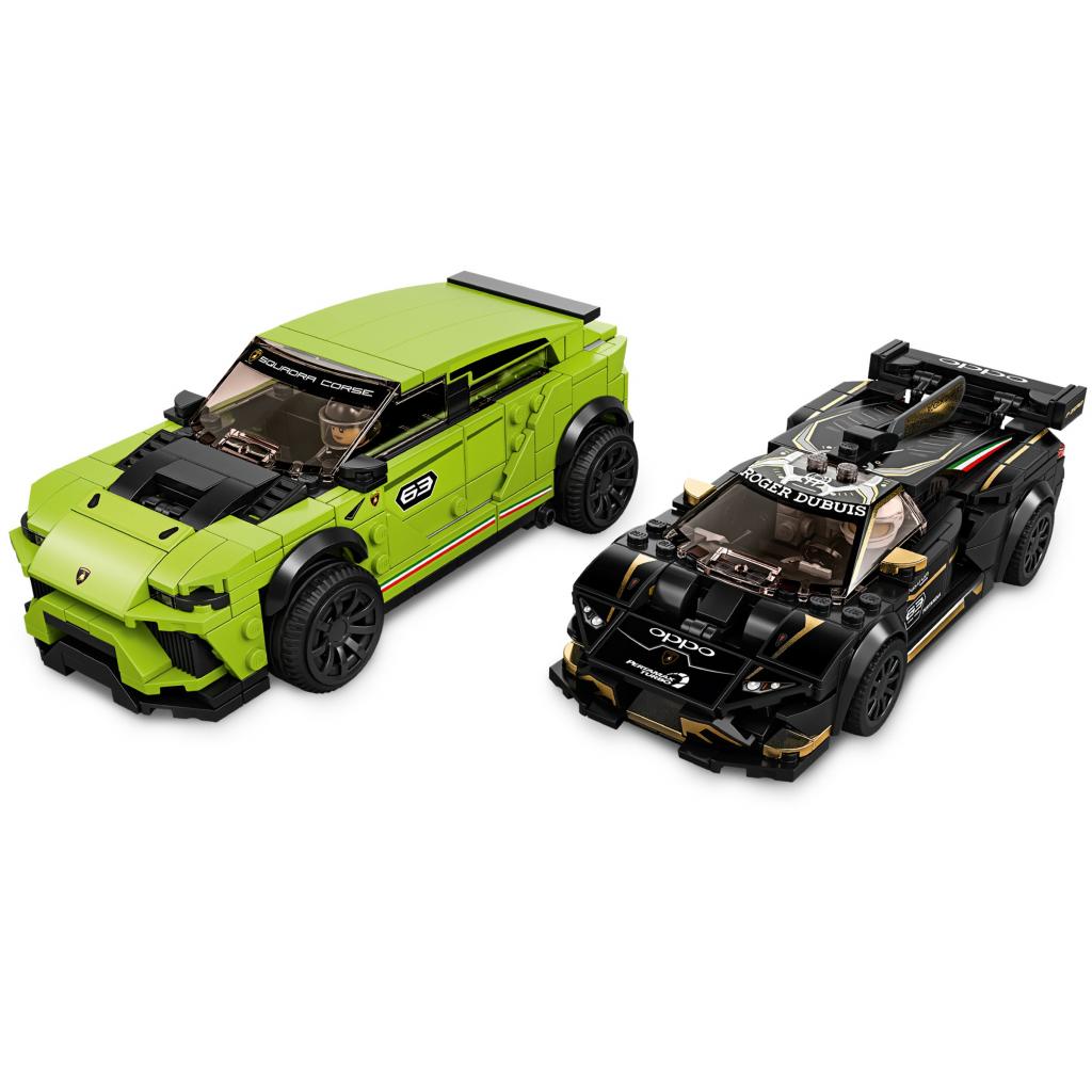 Конструктор LEGO Speed Champions Lamborghini Urus ST-X та Huracan 76899, фото №4