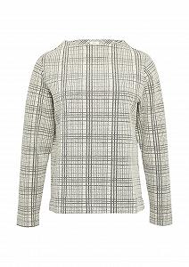 Свитшот s.Oliver с узором и высоким воротом - Фото 1