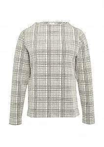 Світшот s.Oliver з візерунком та високим коміром - Фото 1