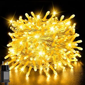Гирлянда Gcstnn 200 LED 20 м Теплый белый - Фото 1
