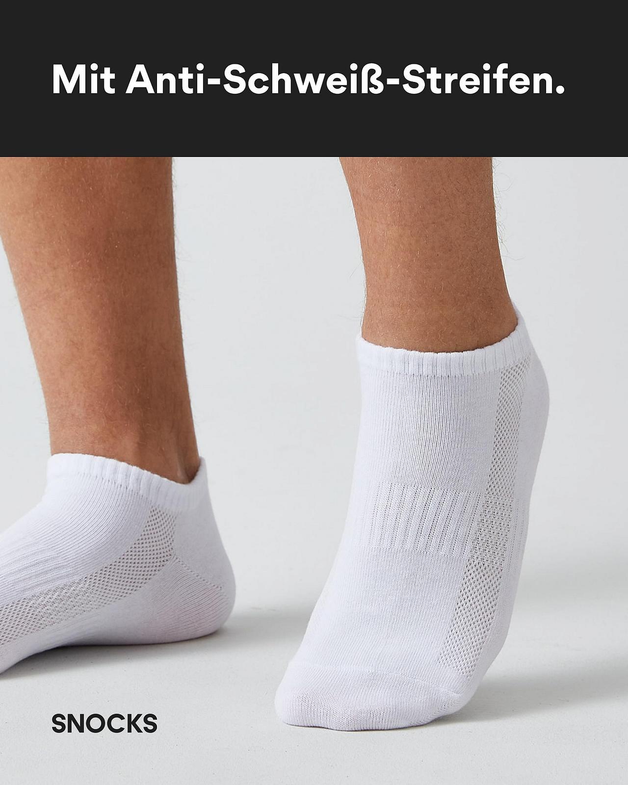 Шкарпетки спортивні Snocks для чоловіків та жінок, набір 6 пар, фото №3