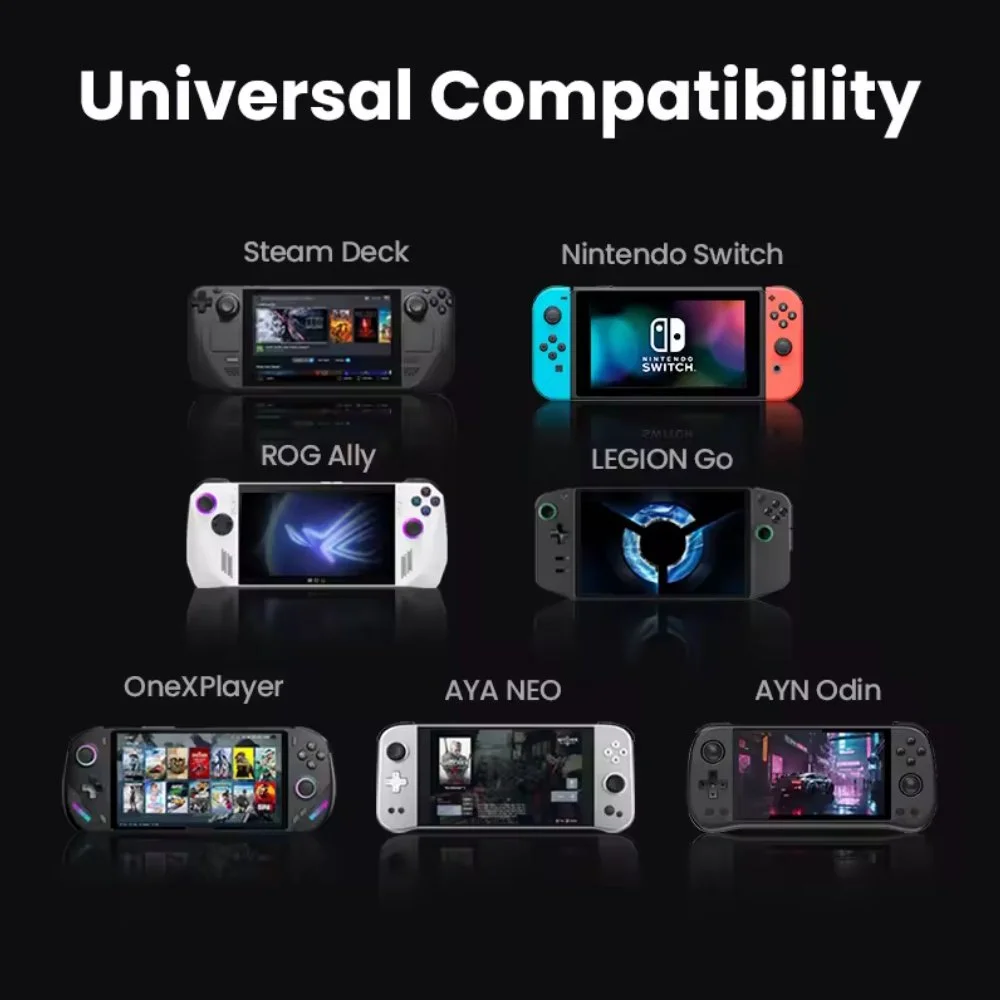 Док-станция Ugreen 9в1 CM800 HDMI 100W Steam Deck, ROG Ally, Nintendo, X Legion, фото №7 Док-станция Ugreen 9в1 CM800 HDMI 100W Steam Deck, ROG Ally, Nintendo, X Legion, фото №7