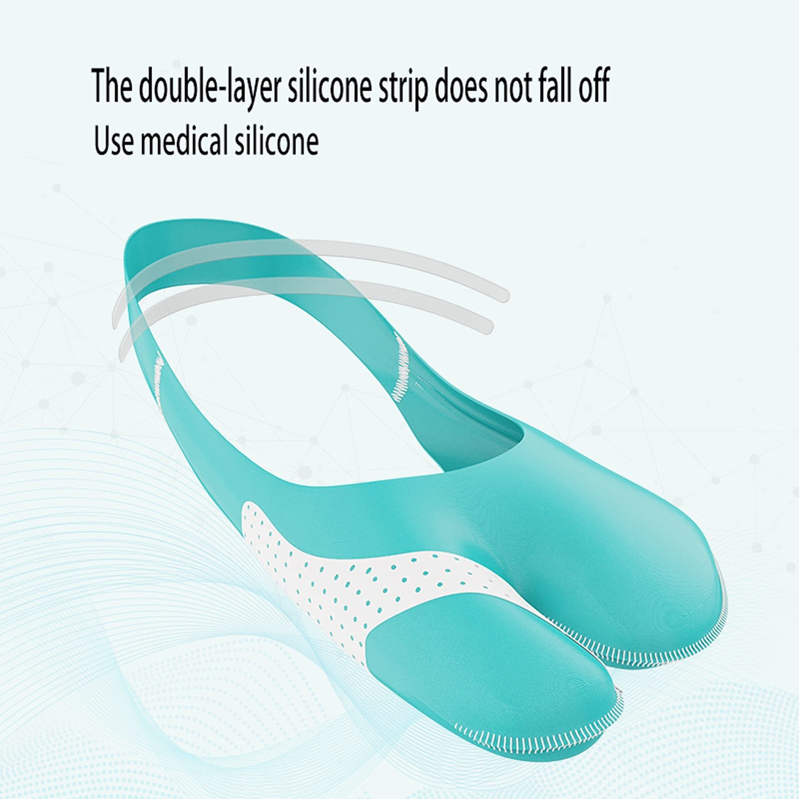 Коректор великого пальця стопи Hallux Valgus Двошаровий силіконовий гель Невидимий та непомітний, фото №4