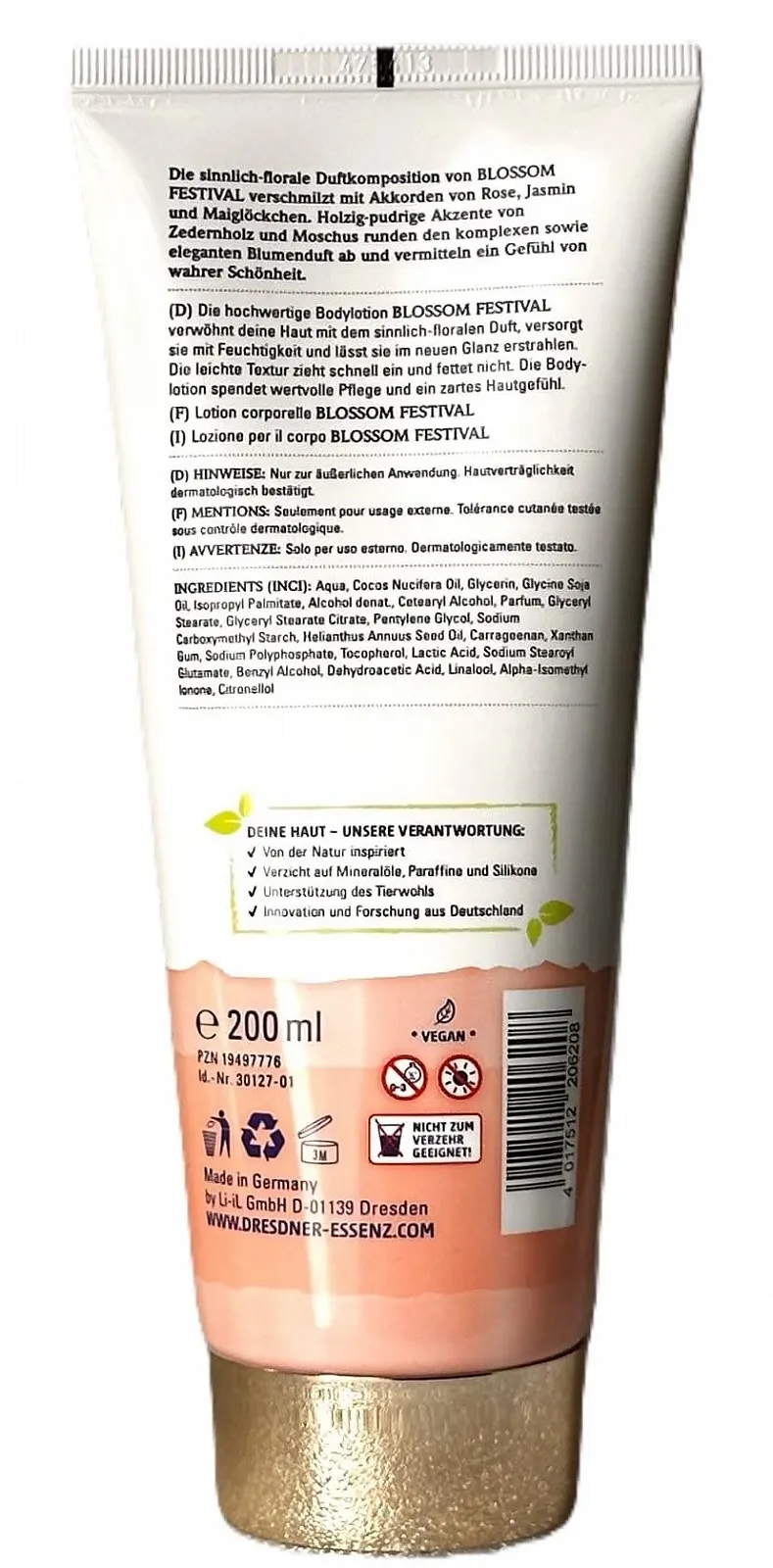 Лосьйон Dresdner Essenz Blossom Festival 200 мл, фото №2