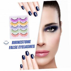 Аксессуары Angoily 25 пар для наращивания ресниц женщин костюм 3D густые ресницы макияж synthetic.ua - Фото 1