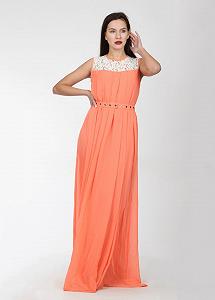 Платье Enna Levoni M Персиковый (ND-3513-8-Peach) synthetic.ua - Фото 1