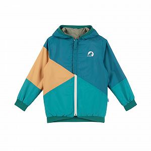 Двусторонняя куртка Finkid MUUTUVA Vetiver/Deep Jungle - Фото 1