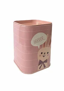 Копилка makio Кролик 2-в-1 с крышкой-подставкой для ручек 7,5 x 10,5 x 7,5 см - Фото 1