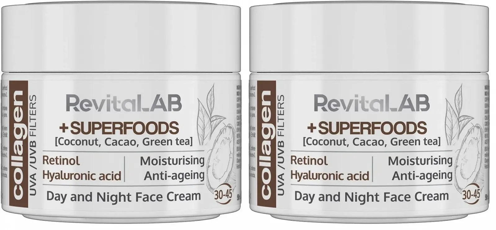Денний та нічний зволожувальний крем RevitaLAB Anti-Ageing Collagen 50 мл, фото №1 Денний та нічний зволожувальний крем RevitaLAB Anti-Ageing Collagen 50 мл, фото №1