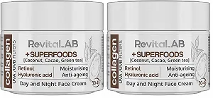 Купити Денний та нічний зволожувальний крем RevitaLAB Anti-Ageing Collagen 50 мл - Фото 1 Денний та нічний зволожувальний крем RevitaLAB Anti-Ageing Collagen 50 мл - Фото 1