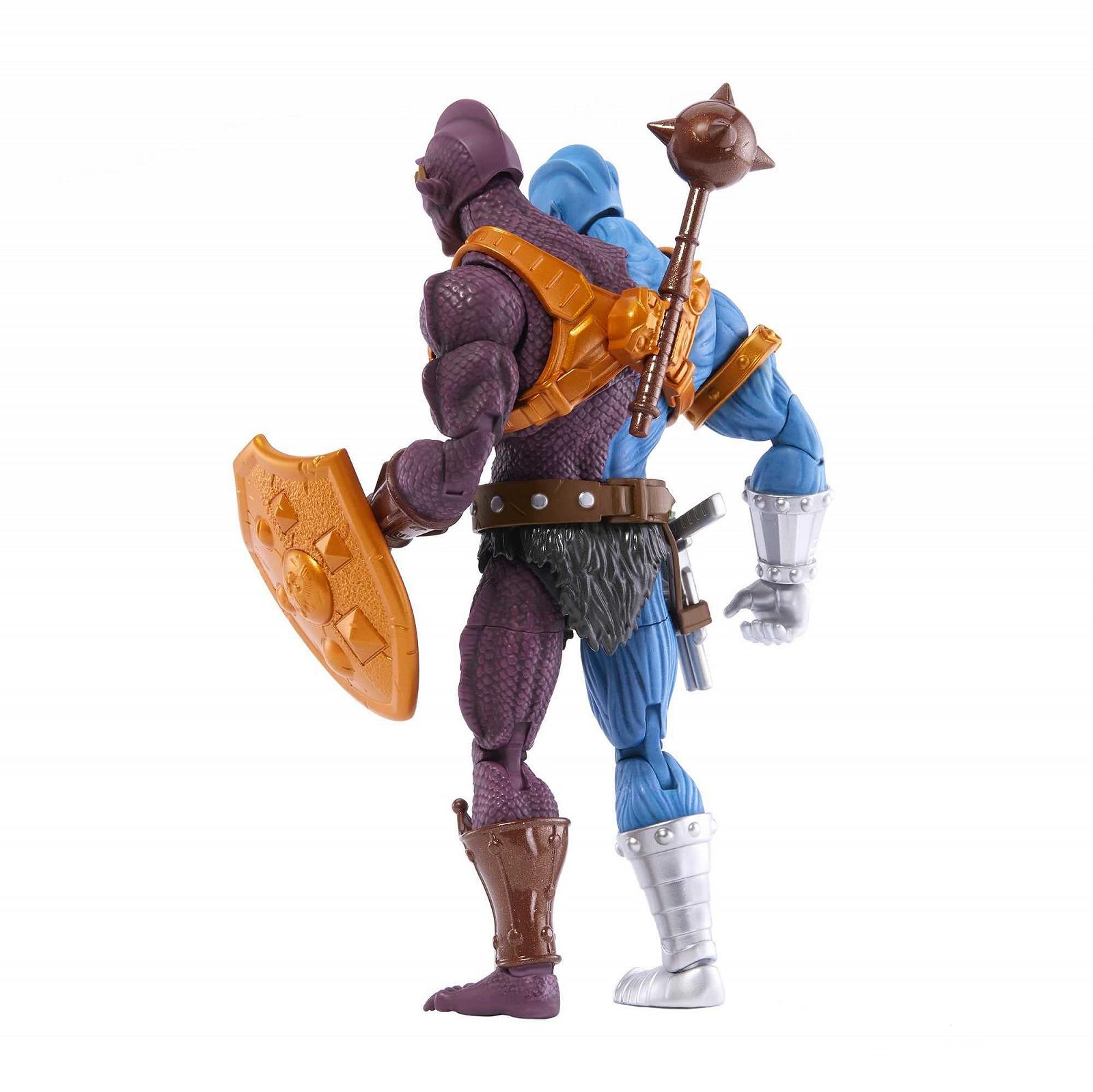 Екшн-фігурка Masters of the Universe Masterverse Two-Bad, деталізована колекційна фігурка з бойовими аксесуарами та змінними руками, іграшка MOTU HLB59, фото №4