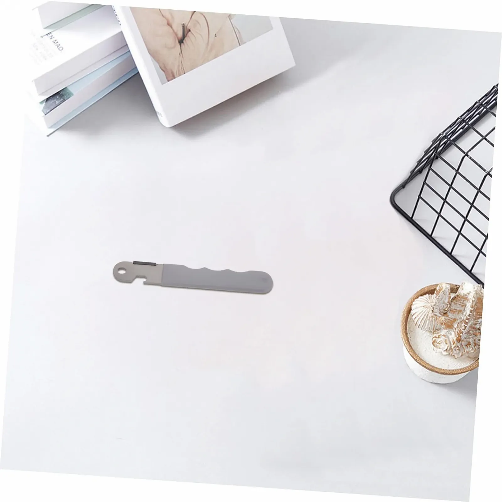 Ручна точилка для ножів та ножиць портативне з нержавіючої сталі сріблясте, фото №7