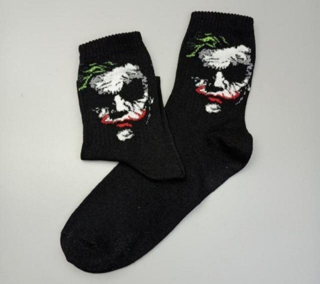 Чоловічі молодіжні шкарпетки високі демісезонні чорні 39 - 44 розмір, фото №1